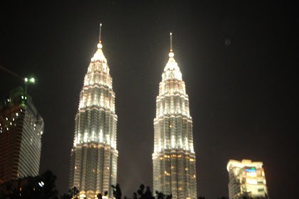 The Petronas Twin Towers , Kuala Lumpur