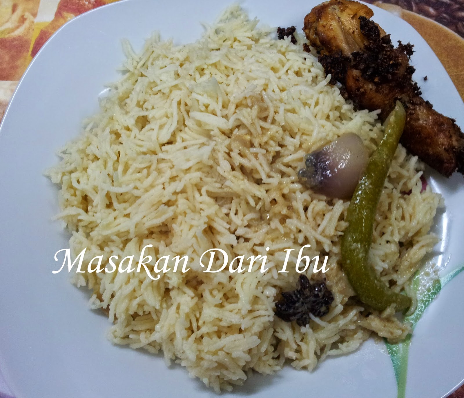 Masakan Dari Ibu: Nasi Minyak Simple