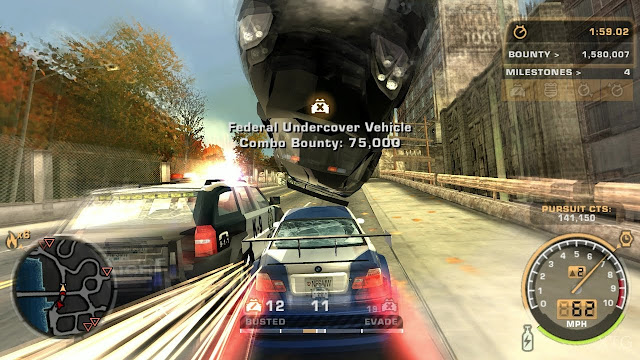 Need For Speed Most Wanted Black Edition PS2 ISO Highly Compressed 2.9GB
