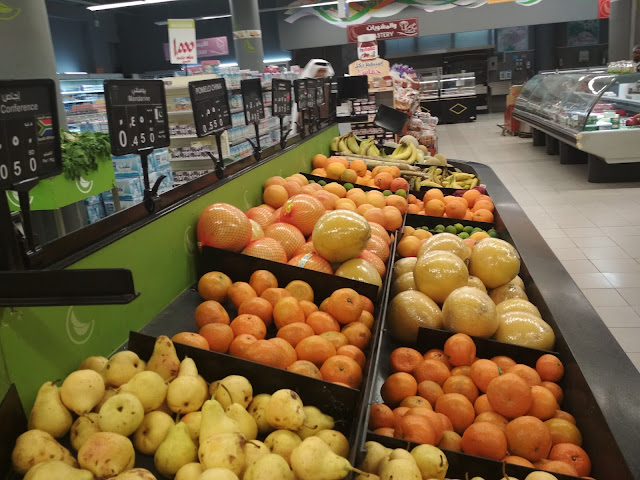 Fruits section