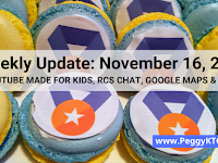 Weekly Update - November 16, 2019: Youtube, Rcs, Maps