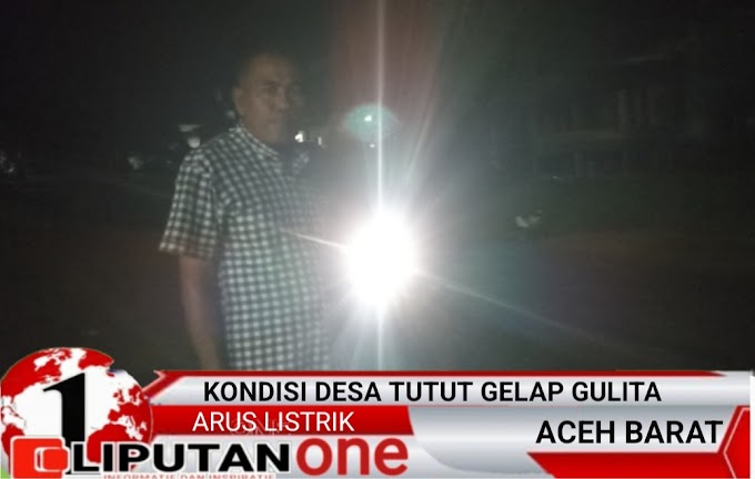 Mahasiswa KKN Keluhkan Suplai Listrik Tak Stabil Di Desa Tutut.