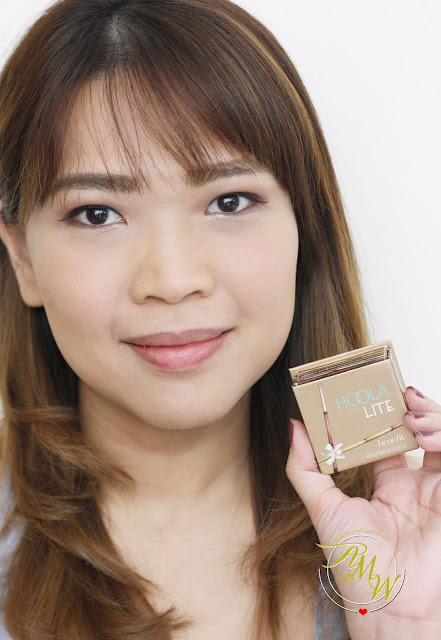 a photo of nikki tiu askmewhats wearing Benefit HOOLA Lite Review