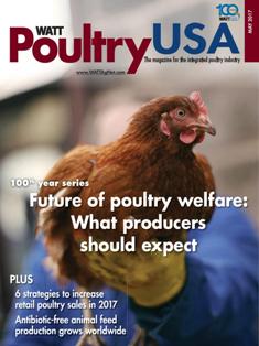WATT Poultry USA - May 2017 | ISSN 1529-1677 | TRUE PDF | Mensile | Professionisti | Tecnologia | Distribuzione | Animali | Mangimi
WATT Poultry USA is a monthly magazine serving poultry professionals engaged in business ranging from the start of Production through Poultry Processing.
WATT Poultry USA brings you every month the latest news on poultry production, processing and marketing. Regular features include First News containing the latest news briefs in the industry, Publisher's Say commenting on today's business and communication, By the numbers reporting the current Economic Outlook, Poultry Prospective with the Economic Analysis and Product Review of the hottest products on the market.