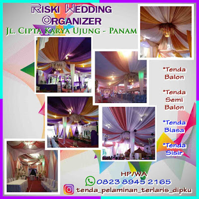 Jasa Sewa Tenda dan Pelaminan Pekanbaru (Riski Wedding Organizer)