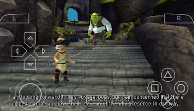 تحميل لعبة شريك shrek the third على محاكي ppsspp