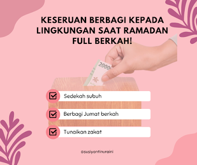 Keseruan berbagi kepada tetangga