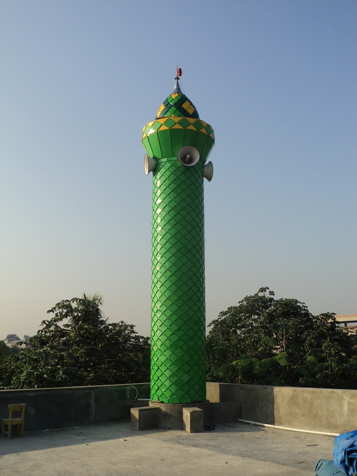 35 Gambar  Menara Masjid Mushola  Terbaru Model  Desain 