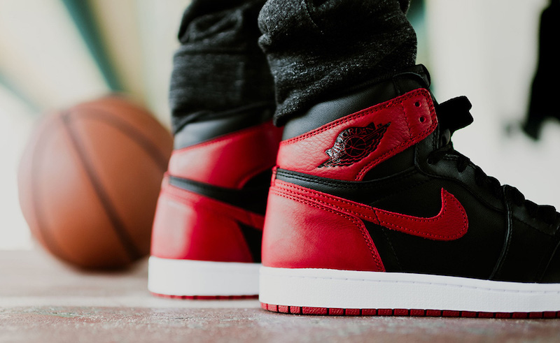 Air Jordan 1 OG Banned 555088-001 On-Feet Look