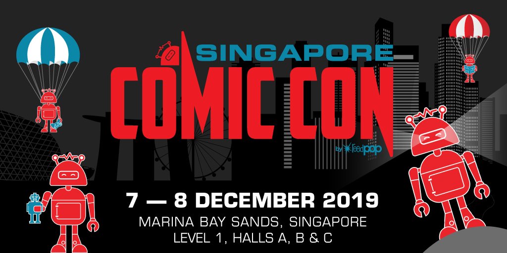 Singapore Comic Con (December 7-8, 2019) #SCC2019 - 