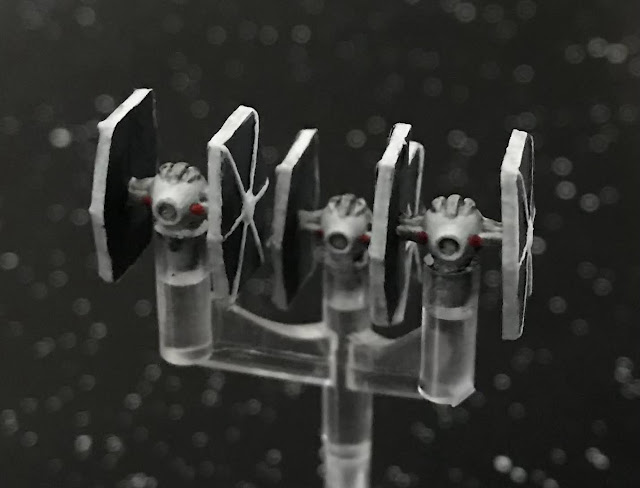 Star Wars Armada Painted Tie Fighters