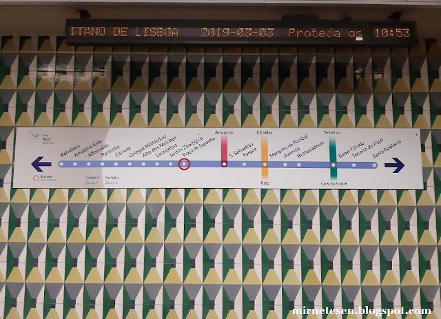 Как ориентироваться в лиссабонском метро