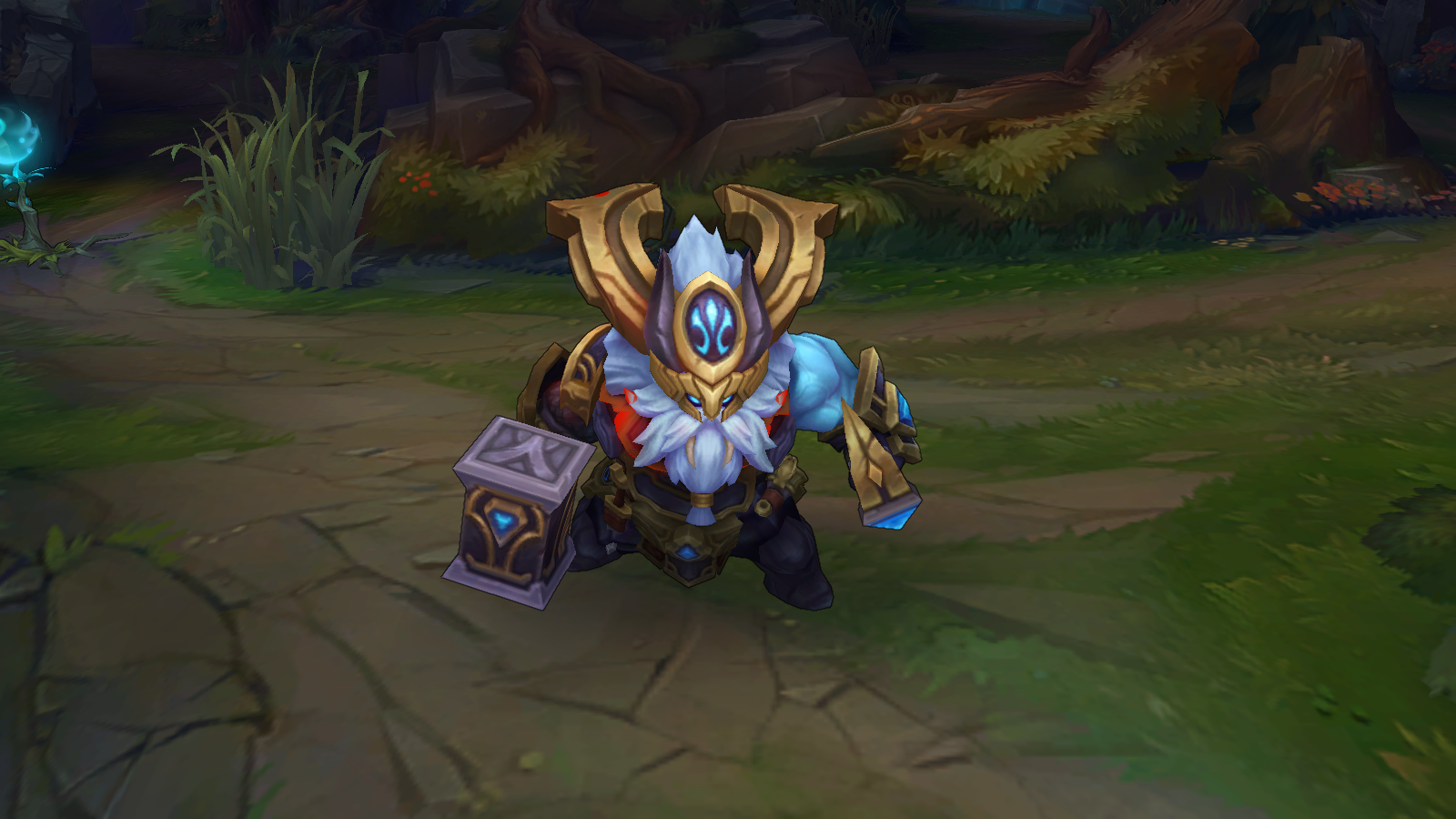 Mod Skin Ornn God of Thunder