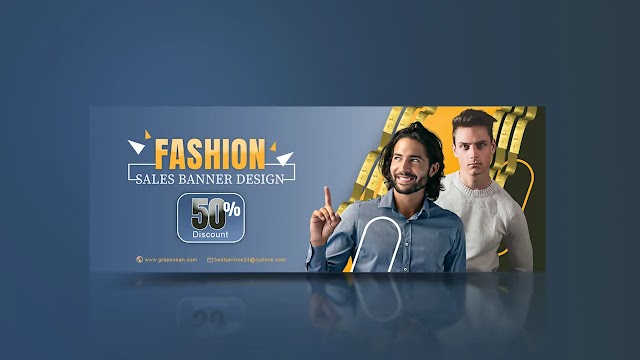professional fashion banner design | adobe photoshop tutorial