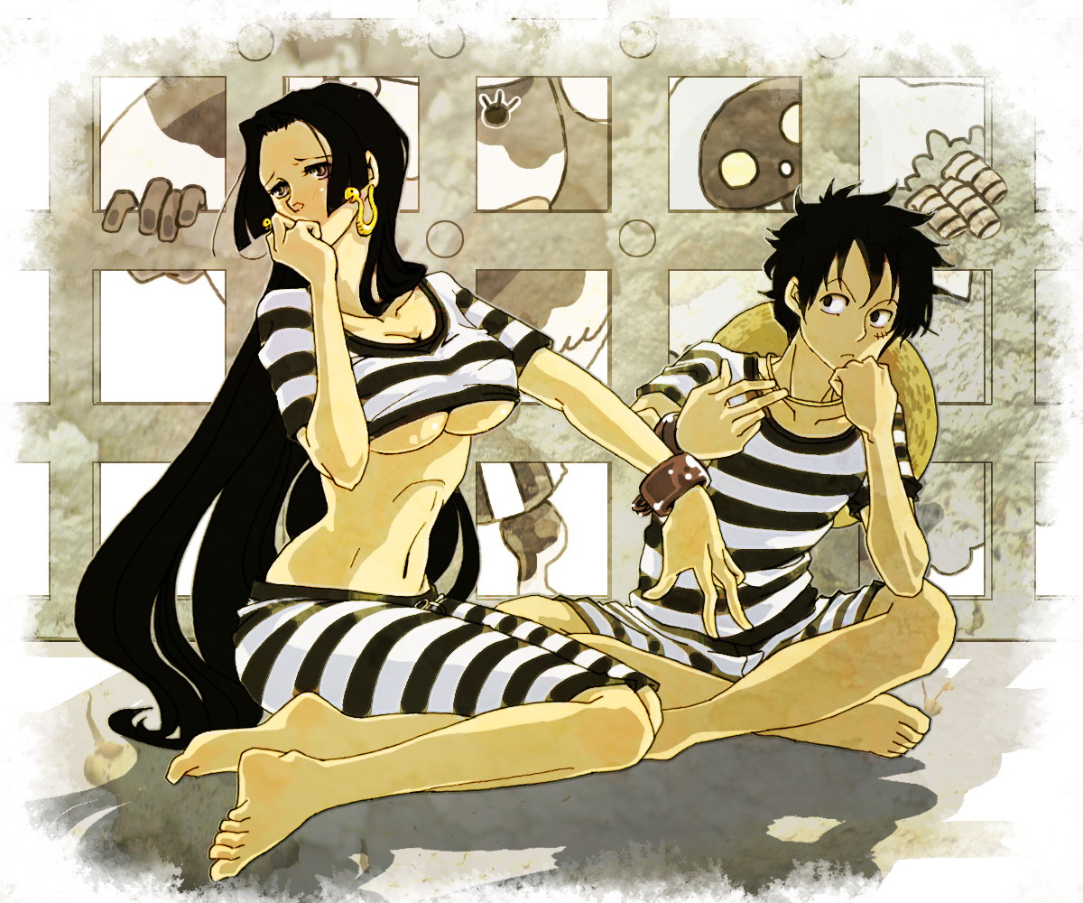 Boa Hancock and Straw Hat Luffy | Your daily Anime Wallpaper and Fan ...