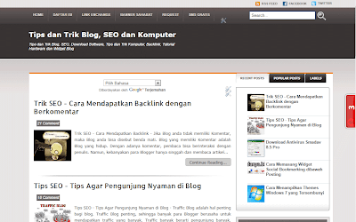 Layout Blogger