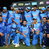 Indian team celebrated in 'URI style' after winning ODI series against New-Zealand.