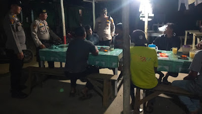 Cegah Pekat Jelang Ramadhan 1445 H, Polisi Patroli di Kecamatan Pangkalan Lesung Pelalawan 