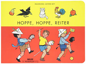 Hoppe, hoppe, Reiter: Kinderverse. Vierfarbiges Pappbilderbuch