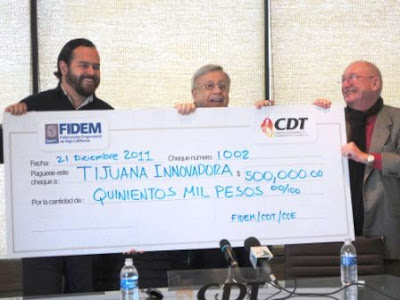 DONA CDT  500 MIL PESOS A TIJUANA INNOVADORA