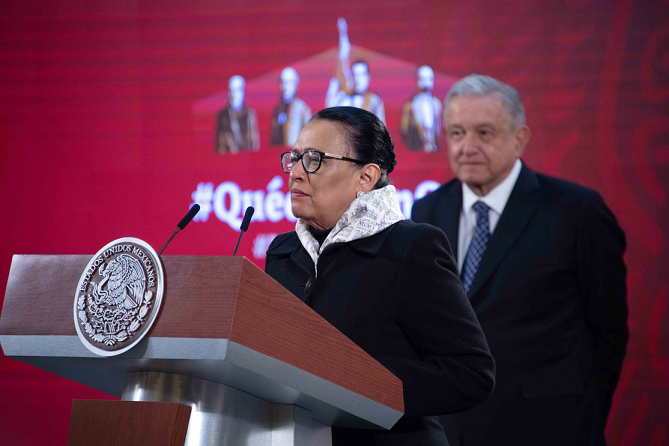 Rosa Ícela Rodríguez irá por la pacificación del país: AMLO