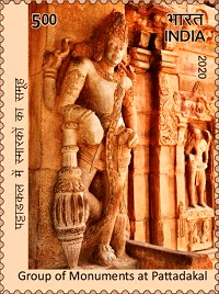 Stamp on Pattadakal