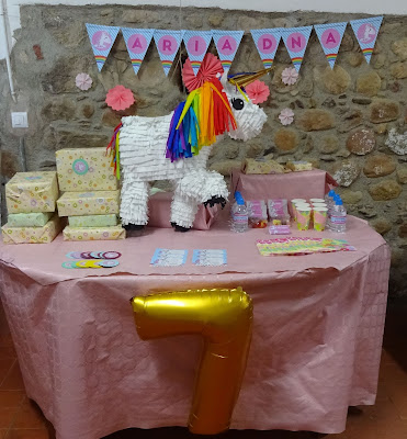 Fiesta de cumpleaños para Ariadna