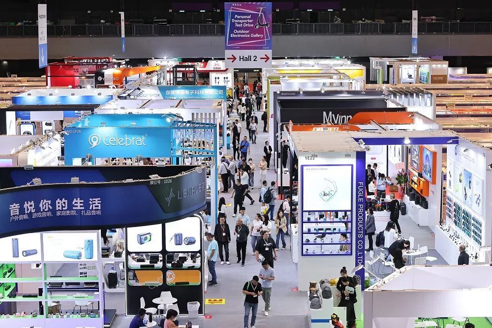 Global Sources Hong Kong Show in April 2023 occupied all ten halls at AWE