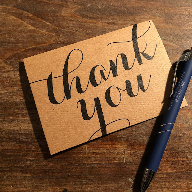 thank you note for birthday party