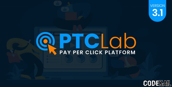 ptcLAB v3.4 nulled - Pay Per Click Platform