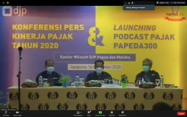 Arridel Mindra Luncurkan Program Papeda300 - Podcast DJP Pajak Papua-Maluku.lelemuku.com.jpg