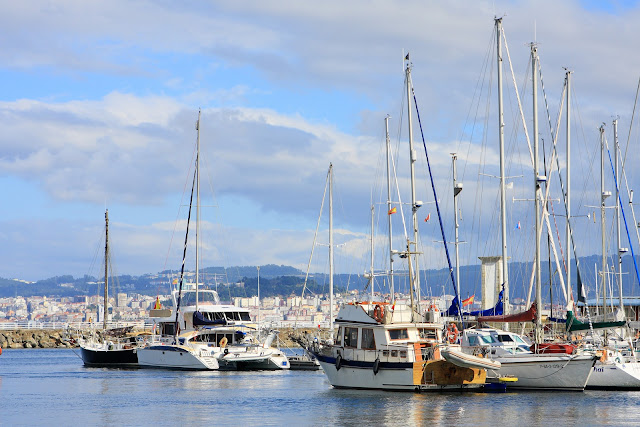 bahia delta puerto de cangas navegacion