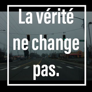 La vérité n’est pas personnelle, ni flexible, ni ajustable, ni évolutive, ni basée sur une expérience, des sentiments, des conclusions ou des désirs personnels. Des idées et des vues du monde comme celle-ci ne sont en fait que de simples opinions. Connaître la différence.  🏛  "Se faisant passer pour des sages, ils sont devenus des imbéciles." (Romains 1:22) 🛡