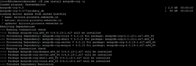 install mongodb