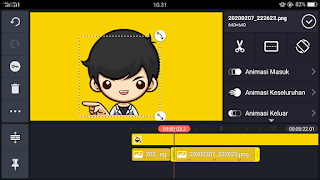 Cara Membuat Animasi Berbicara Di Android dengan Aplikasi KINEMASTER