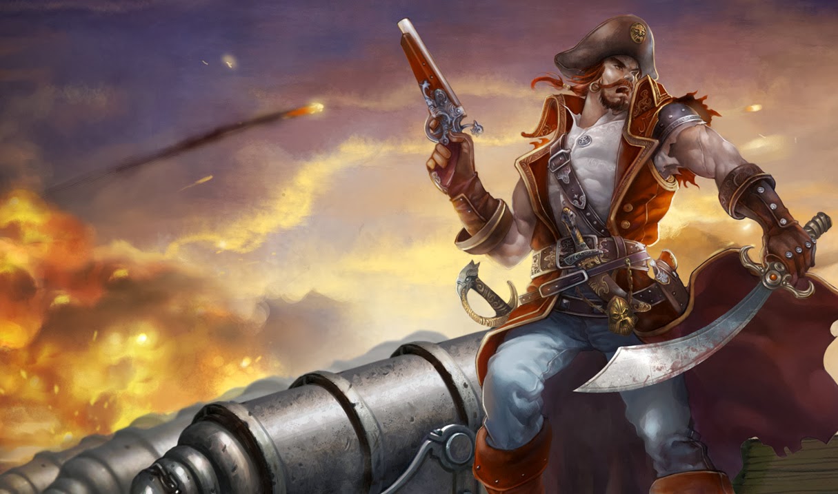 Gangplank League of Legends Wallpaper