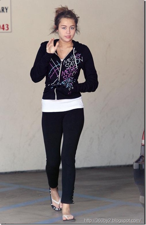 Miley Cyrus Pilates Princess