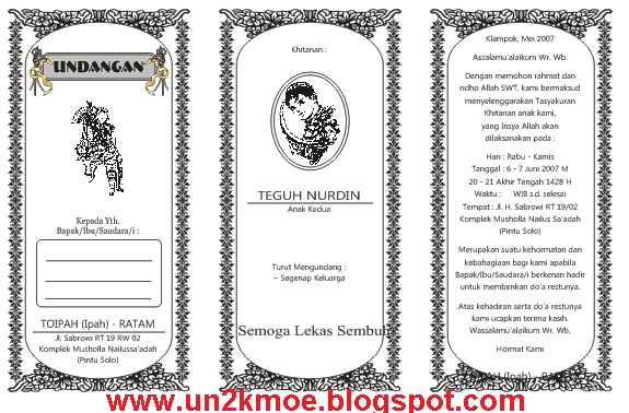 Download Undangan Gratis  Desain Undangan Pernikahan 