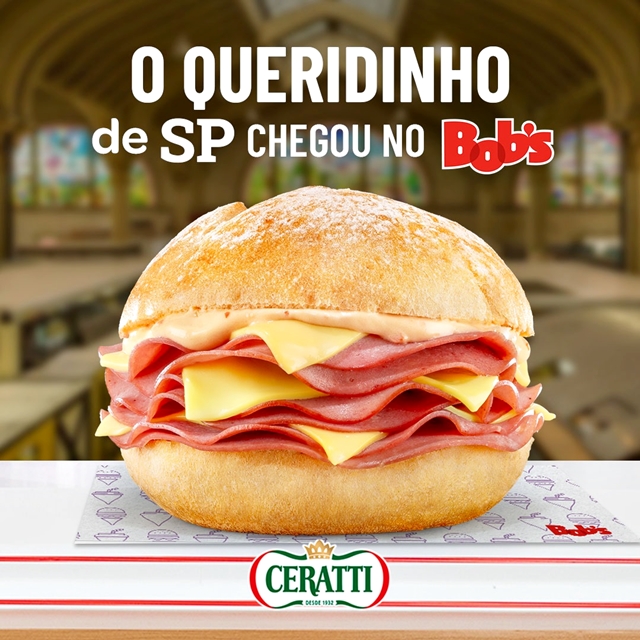 COMER & BEBER: Bob's lança sanduíche de mortadela em comemoração ao aniversário de São Paulo