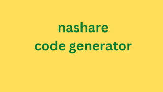 nashare code generator 2024