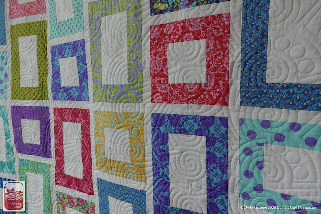 Framed Quilt by Much Love detail view