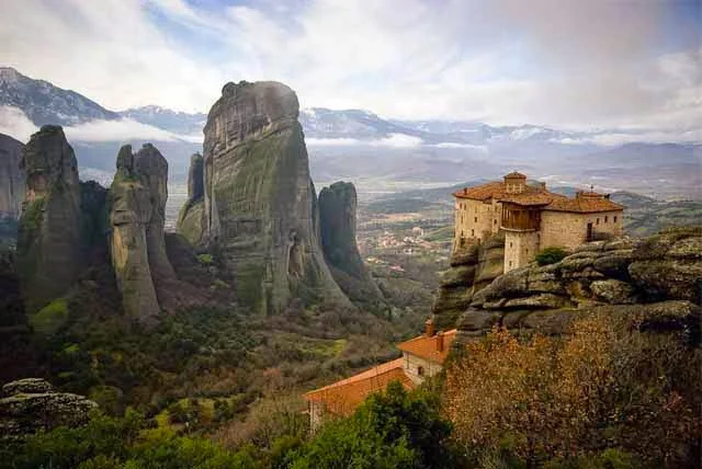 Meteora en Grecia