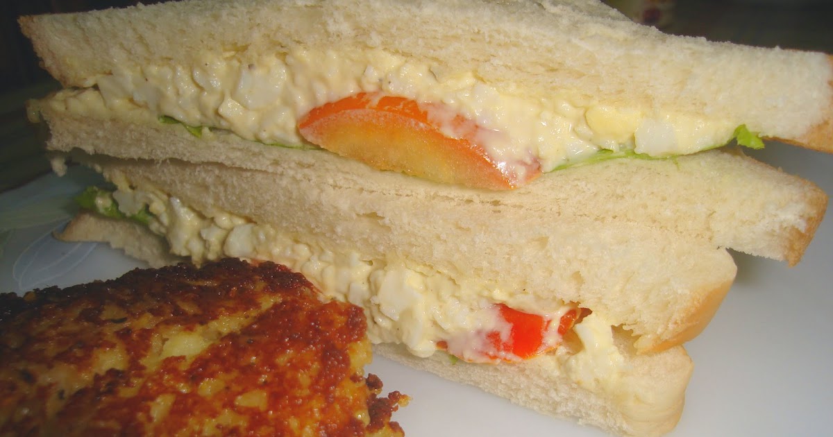 Koleksi Resepi AinSuria: Sandwich Telor , Hash Brown 