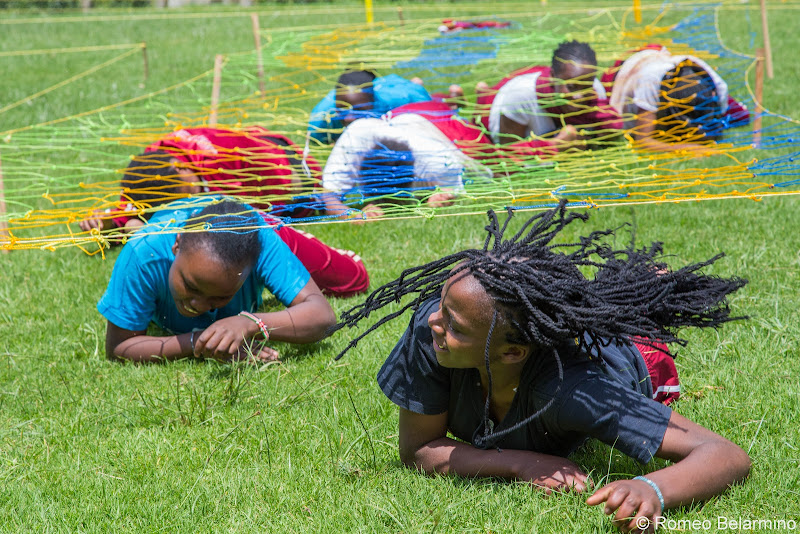 Ropes Course Crawl Volunteering in Kenya with Freedom Global