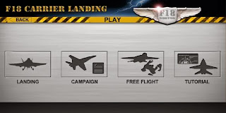 F18 Carrier Landing game