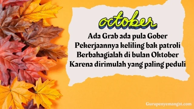 Pantun Motivasi Bulan Oktober