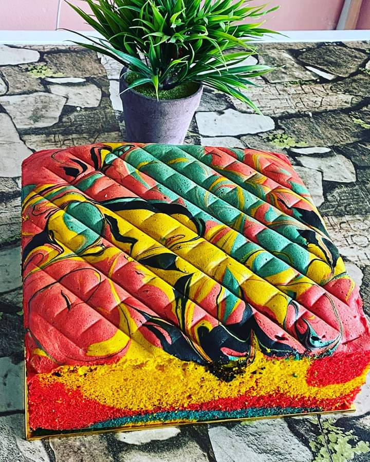 Keladionline: Resepi Sponge Cake Colourful delight by 