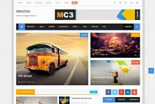 Minerva -  Responsive free blogger template