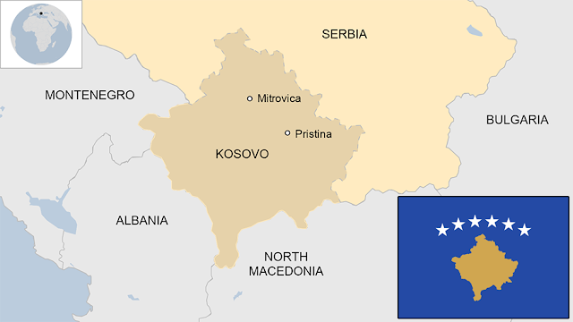 KOSOVO Map