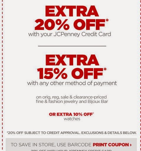 jcpenney coupons 2018